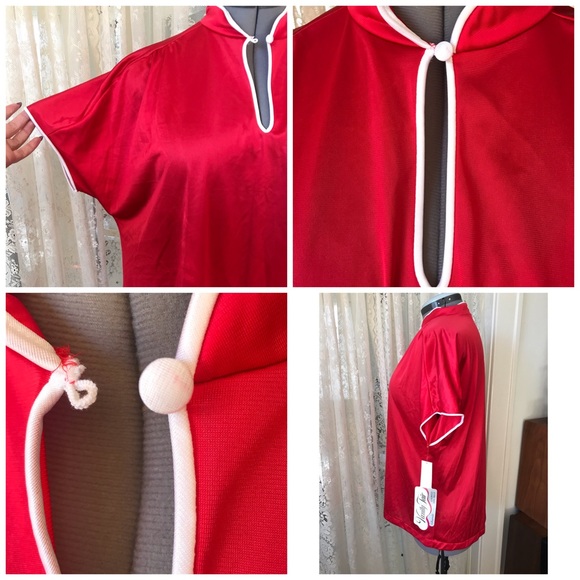 Vintage deadstock Vanity Fair nylon sleep shirt - Picture 2 of 3